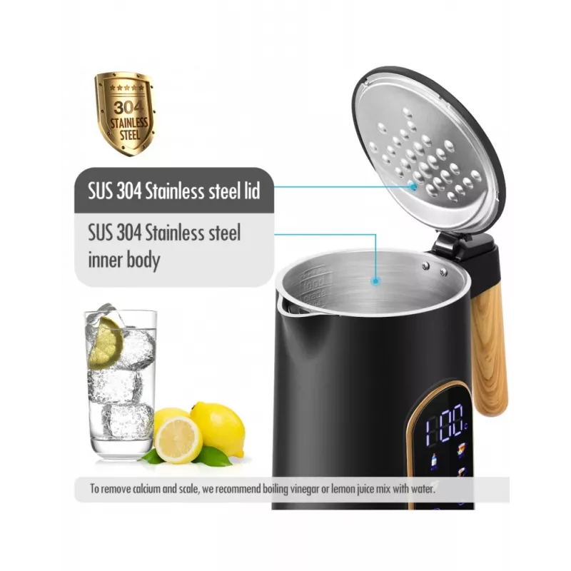 Elektrinis virdulys Forme FKG-5017 1,7 l 2200 W sidabrinis