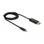 Laido adapteris DeLOCK 84904 USB Type-C į HDMI 1m Juodas