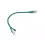 Pataisos laidas CAT.6 UTP LANBERG PCU6-20CC-0025-G — 0,25 m, RJ-45 kištukas-kištukas, CCA, 250 MHz, žalias, 10 vnt.