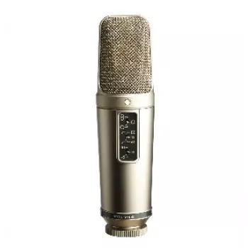 Kondensatorinis mikrofonas RØDE NT2-a Sidabrinis scenai/studijai
