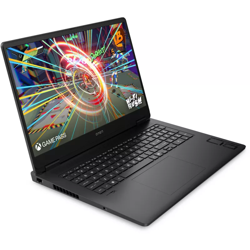 HP OMEN Gaming 17-db1178ng, 17,3 col. nešiojamas kompiuteris, juodas, AMD Ryzen AI 7 350, NVIDIA GeForce RTX 5060, 32 GB DDR5, 1 TB SSD, be operacinės sistemos