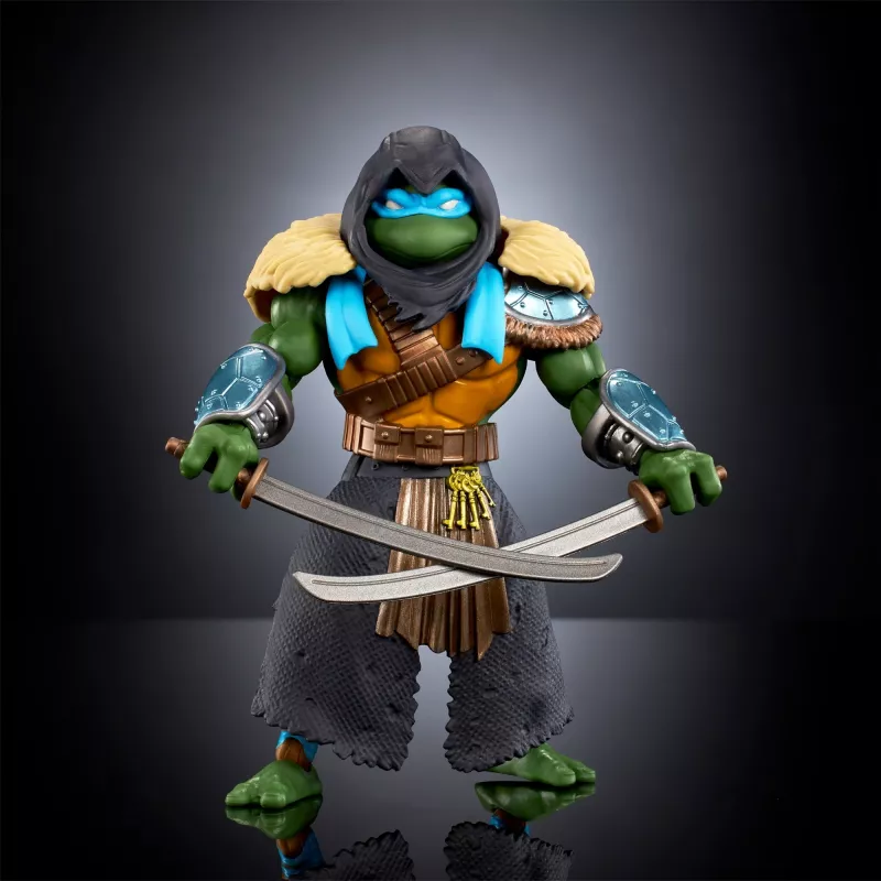 Masters of the Universe Origins Turtles of Grayskull Stealth Ninja Leonardo, žaidimo figūrėlė