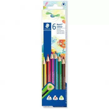 Spalvotas pieštukas Staedtler 187 C6 įvairiaspalvis 6 vnt.