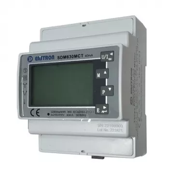 Elektros skaitiklis Growatt PV Smart Meter TPMCTE100A 100A – trifazis CT matavimas fotovoltinėms sistemoms
