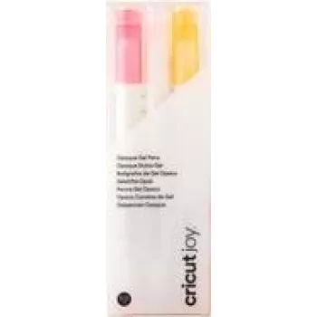 Cricut Joy™ geliniai rašikliai 1,0 mm, 3 vnt. rinkinys – balta, rožinė, oranžinė (2009380)