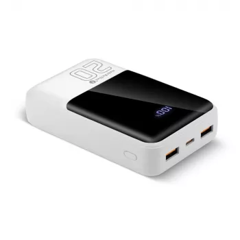 Powerbank everActive EB-20Q 20000 mAh, 2x USB išvestis, 22.5W QC4.0 greitas įkrovimas