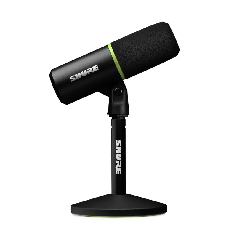 Shure MV6 – USB-C kardioidinis dinaminis mikrofonas žaidėjams ir transliuotojams