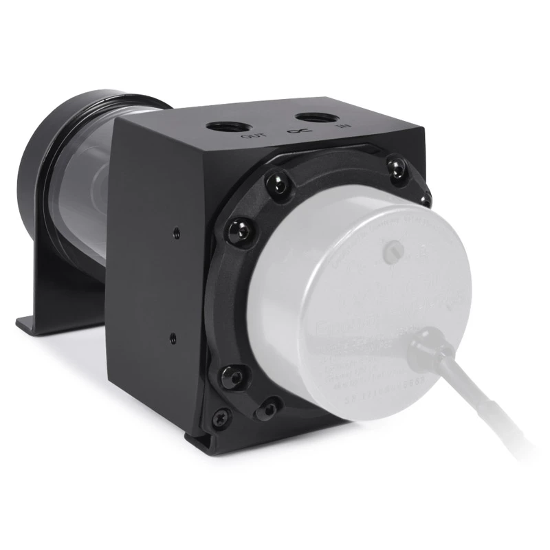 Rezervuaras Alphacool Core 1022162 Acetal/Acrylic Juodas Skaidrus 76,5 mm