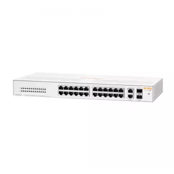 HPE Aruba Networking Aruba Instant On 1430 26G 2SFP nevaldomas L2 gigabitinio eterneto jungiklis 1U