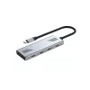 GEMBIRD UHB-CM-U310-C4-01 USB-C 3.2 Gen 2 4 prievadų stotelė