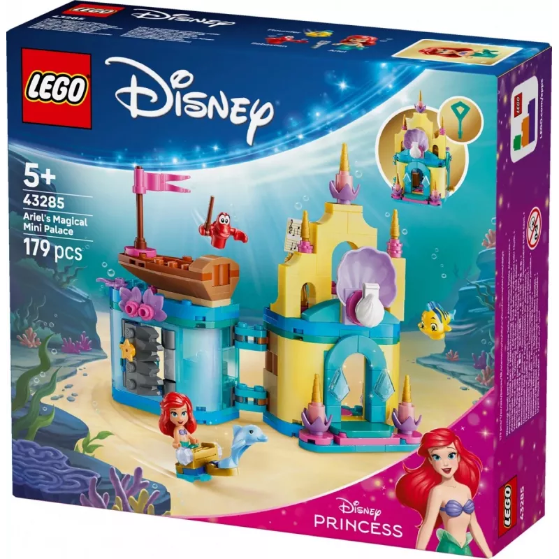 LEGO Disney Princess 43285 Arielio stebuklingi mini rūmai
