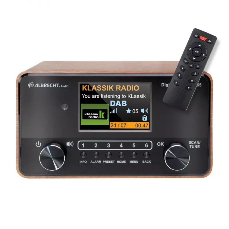 Albrecht DR 865 Senjorinis skaitmeninis radijas (atidaryta pakuotė)