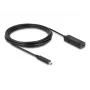 USB laidas DeLOCK 80027 3 m USB C juodas