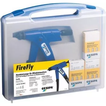 Įrankis aklinėms veržlėms GESIPA FireFly model 1435453 su priedais