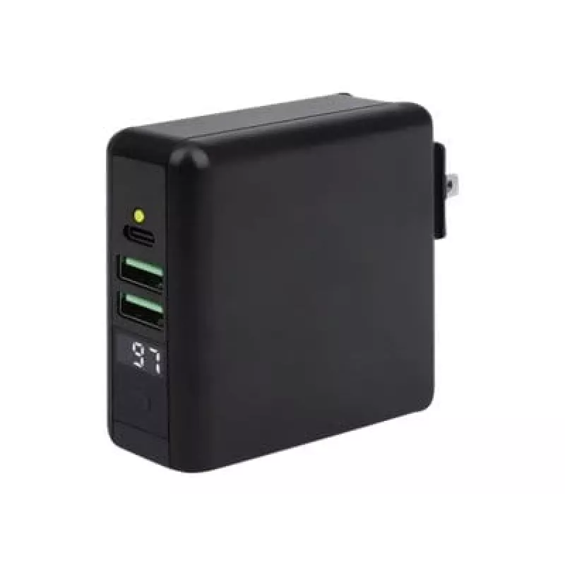 Kelioninis sieninis įkroviklis ir powerbank Manhattan 4-in-1
