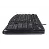 LOGITECH K120 laidinė klaviatūra, USB, QWERTZ, juoda
