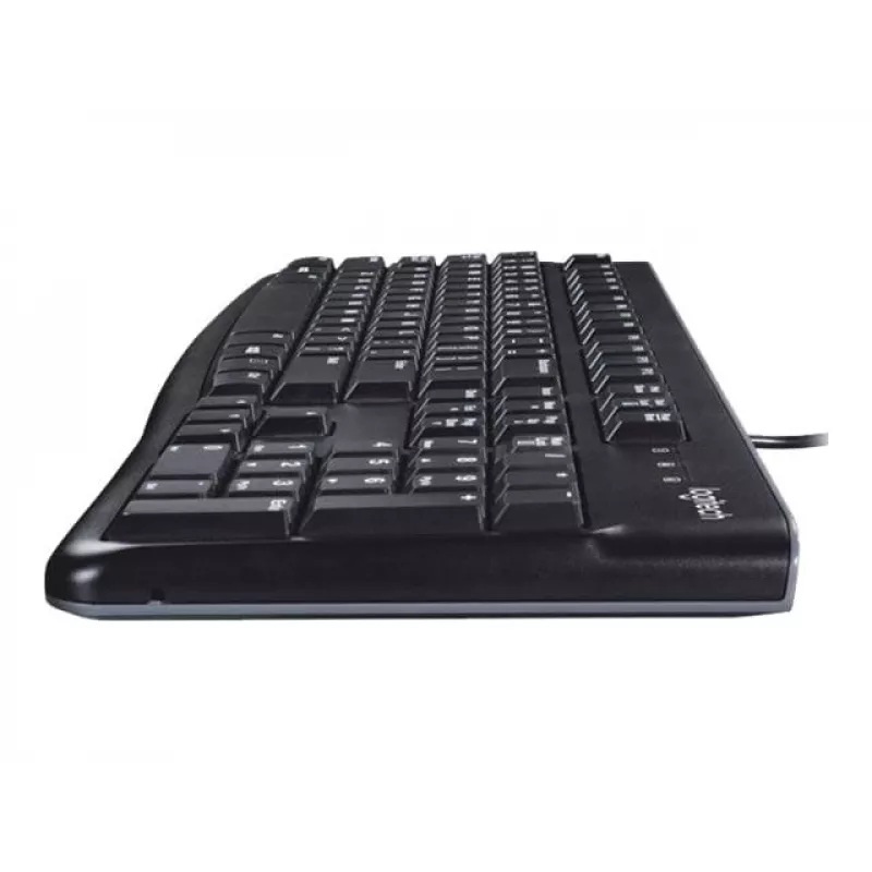 LOGITECH K120 laidinė klaviatūra, USB, QWERTZ, juoda