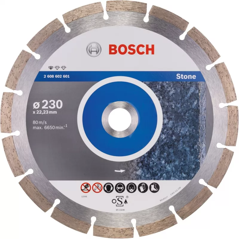 BOSCH pjovimo diskas D.* 230x22 SEG STONE