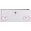 Extralink sieninis 4U 600x600 pilkas stovas