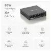 Mercusys 5 prievadų Gigabit stalinis komutatorius su 4 prievadais PoE+