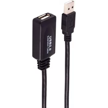 USB laidas ShiverPeaks BS13-26085 15 m USB A juodas USB 2.0