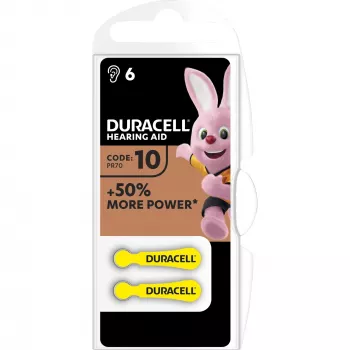 Vienkartinė baterija Duracell DA10