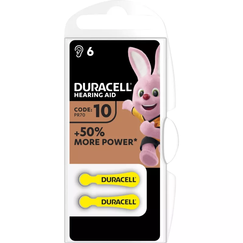 Vienkartinė baterija Duracell DA10