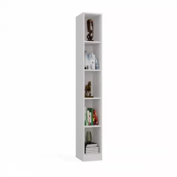 REGAL R25 balta 25 cm vienos sekcijos knygų lentyna