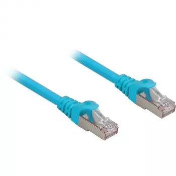Pataisinis kabelis RJ45 Cat.6a SFTP (mėlynas, 25 cm, LSOH (be halogenų))