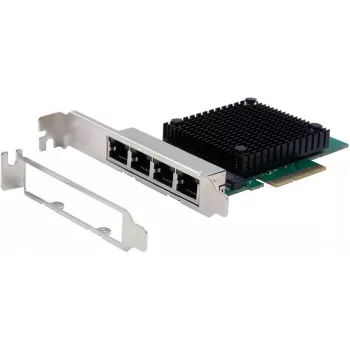 Tinklo plokštė Exsys EX-60114 4 prievadų PCIe 2.5 Gigabit