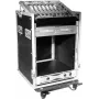 Transportinė dėžė Flight case Roadinger 30110001 Fanera Juoda 29,9 kg