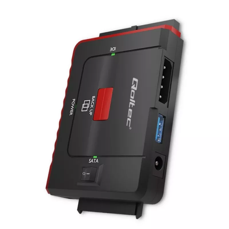 USB 3.0 į IDE SATA III adapteris QOLTEC 50645