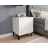Nakties staliukas cama meble NOVA su 1 stalčiumi 44×40×52 cm, baltas matinis