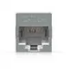 Inlinis RJ45 jungiklis UBIQUITI UACC-RJ45-COUPLER-C6A Kompaktiškas — RJ45 Cat6A inlinis sujungimas