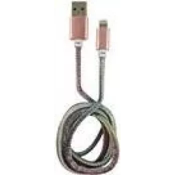 LC-POWER USB-Lightning laidas 1m mėlynas/rožinis, USB A į Lightning (LC-C-USB-LIGHTNING-1M-4)