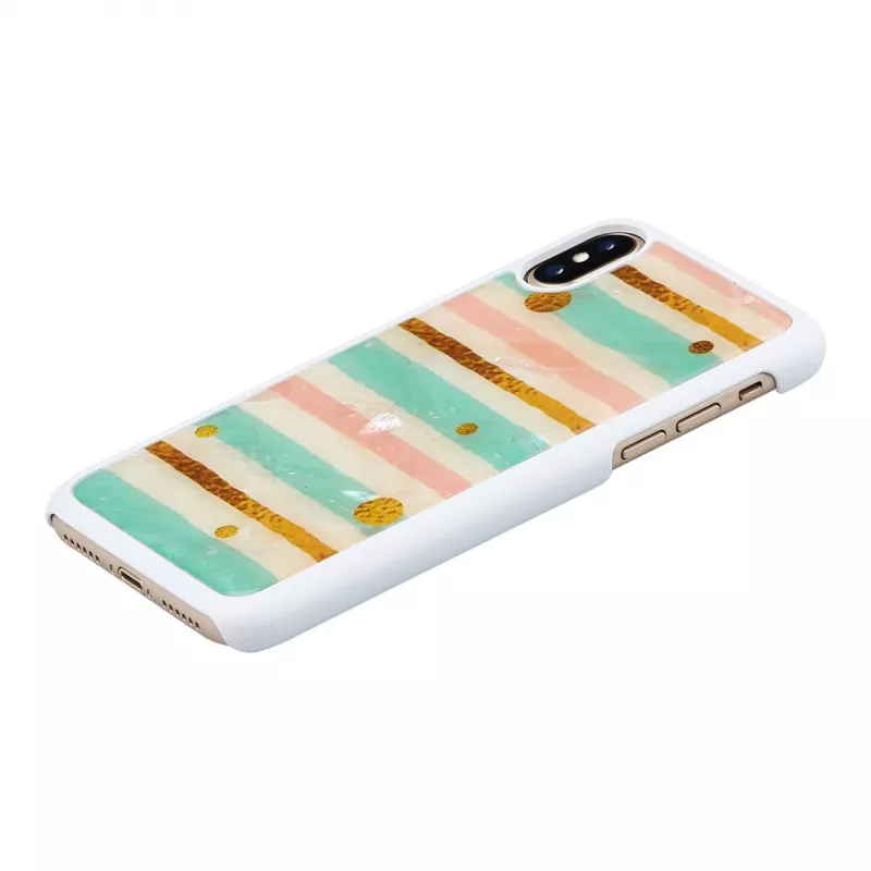 Mobiliojo telefono dėklas iKins, skirtas iPhone XS / iPhone XS Max — pop mint black