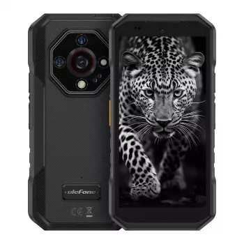 Išmanusis telefonas UleFone Armor X32 6,1 colio 6 GB RAM 128 GB atminties Future Black, energijos klasė B