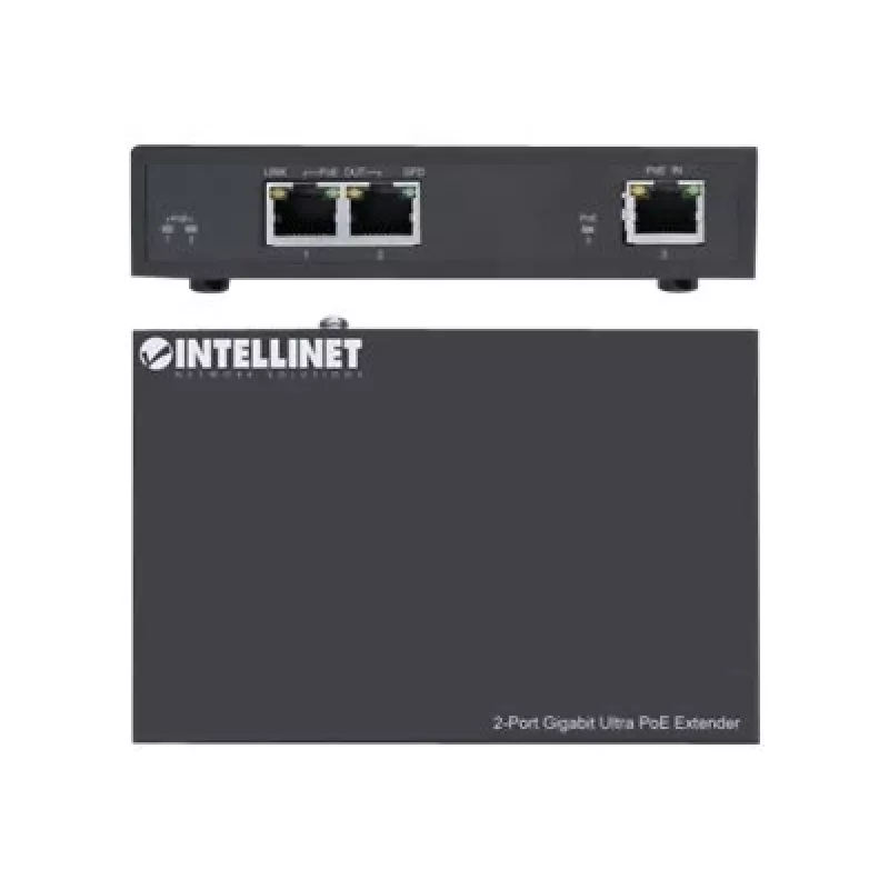 Intellinet 2-Port Gigabit Ultra PoE plėtiklis
