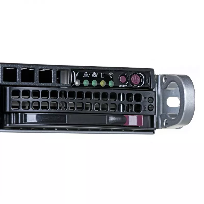 Supermicro SuperChassis 813MFTQC-350CB2 Rack 1U juodas 350 W