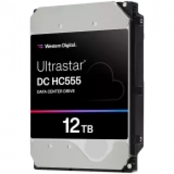 WD Ultrastar DC HC555 12TB 512e SE, 3,5 colio, 512 MB, 7200 RPM, SATA, NP3