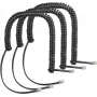 Auerswald Coiled Cable-3er-Set COMfortel-Handset 55001