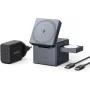 Anker 3-in-1 Cube Y1811G11 su MagSafe funkcija, 15 W, juodas