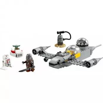 LEGO Star Wars rinkinys 75410 N-1 žvaigždžių naikintuvas, 92 detalės, minifigūrėlės Mando ir Grogu