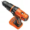 Pistolinė rankena gręžtuvas Black & Decker BDCH188N-XJ 1350 RPM, 18V