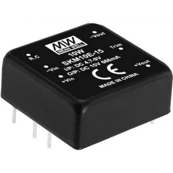 Maitinimo adapteris MEAN WELL SKM10C-15 10 W 15 V 36-75 V