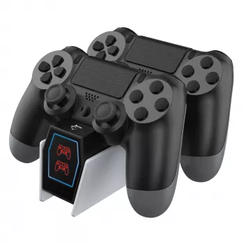 Įkrovimo stotelė White Shark PS4-0417 dviguba įkrovimo stotelė PS4 valdikliams