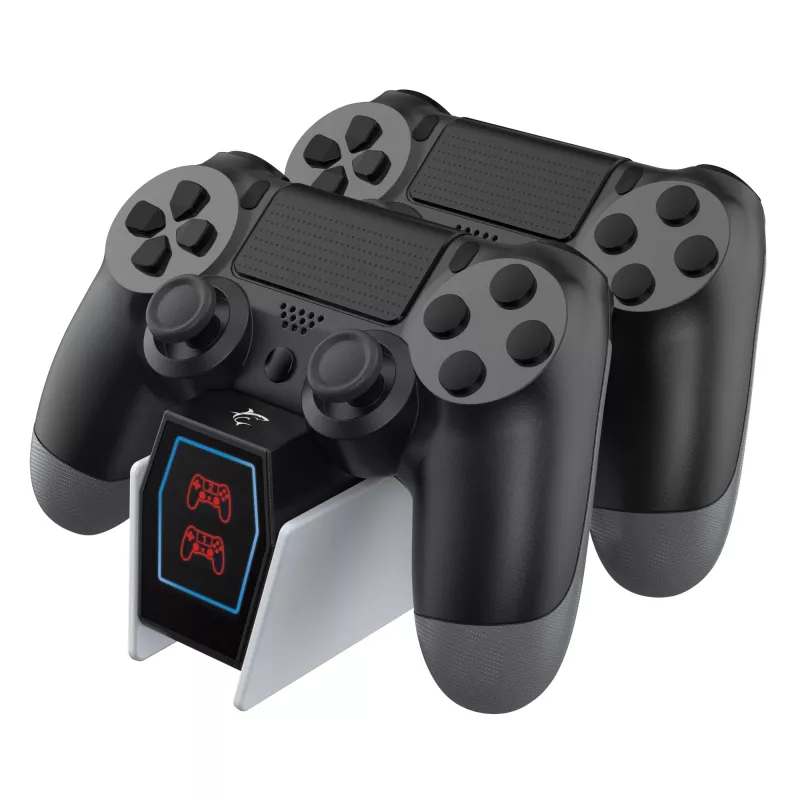 Įkrovimo stotelė White Shark PS4-0417 dviguba įkrovimo stotelė PS4 valdikliams