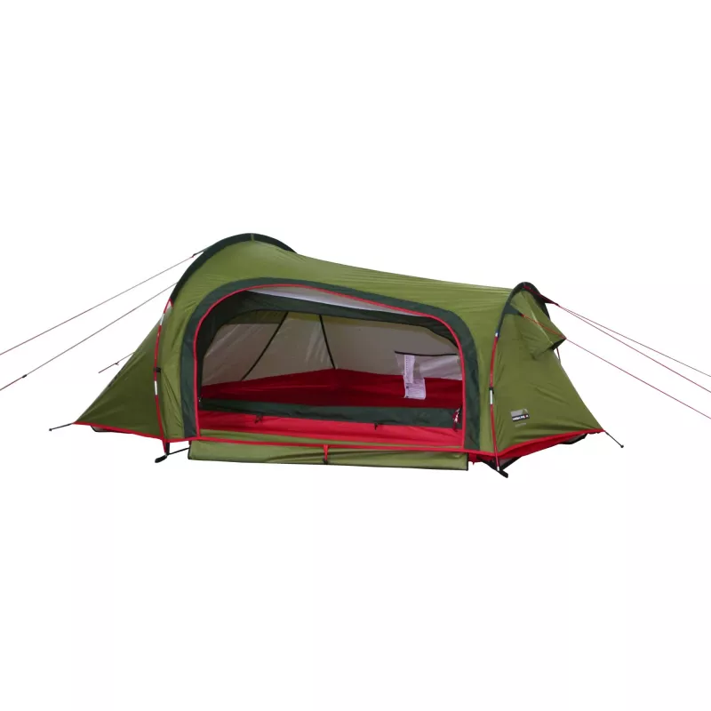 Palapinė High Peak Sparrow LW Dome 2 vietų Žalia, Raudona