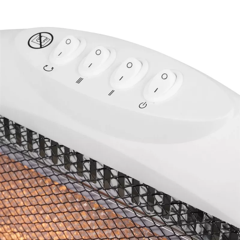 Tristar KA-5129 spinduliuotinis šildytuvas | 1200 W | iki 38 m³ / 15 m² | pilkas