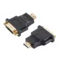 MicroConnect HDM1924F DVI-D (mot.) į HDMI (vyr.) keitiklis, juodas